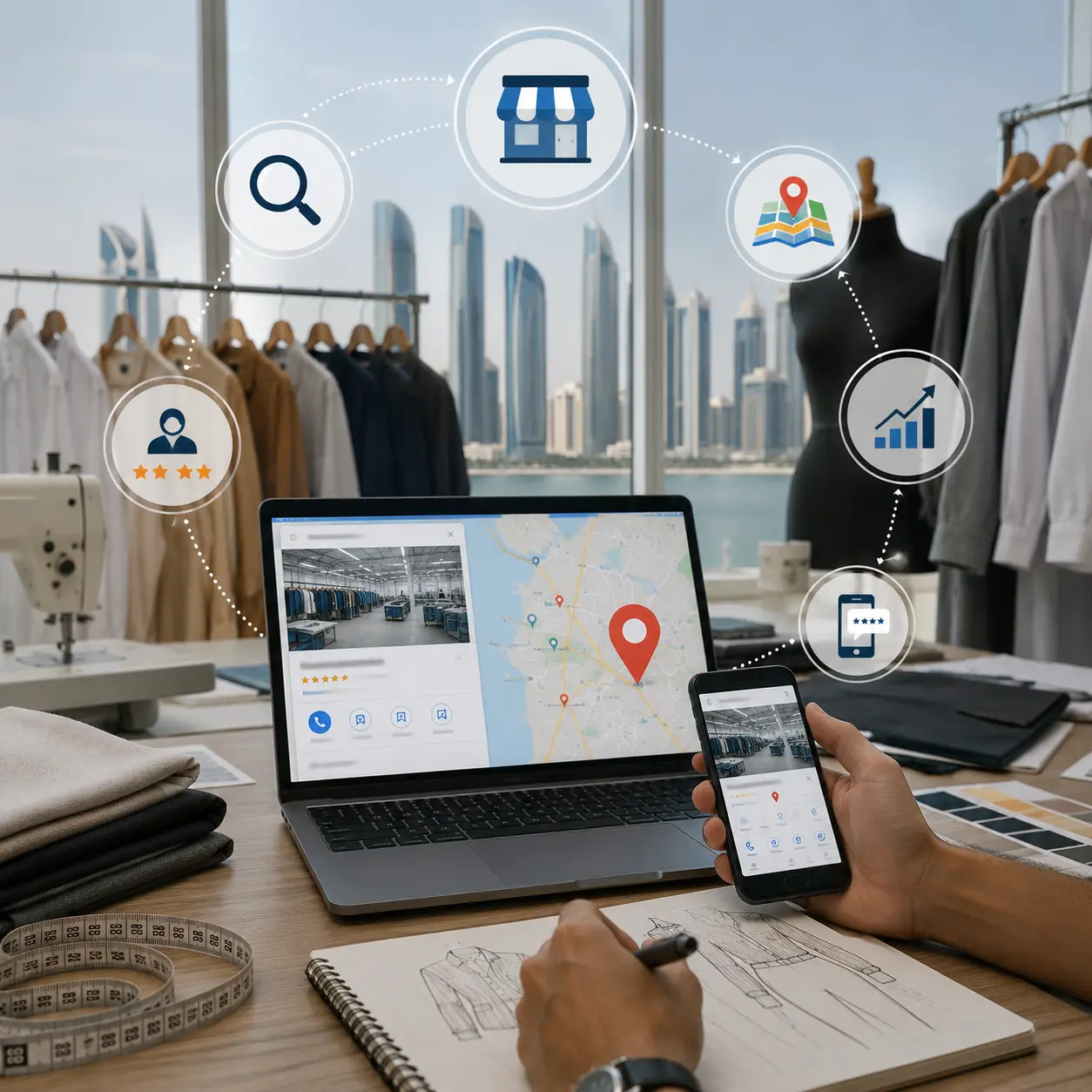Local SEO for Clothing Manufacturers in Abu Dhabi