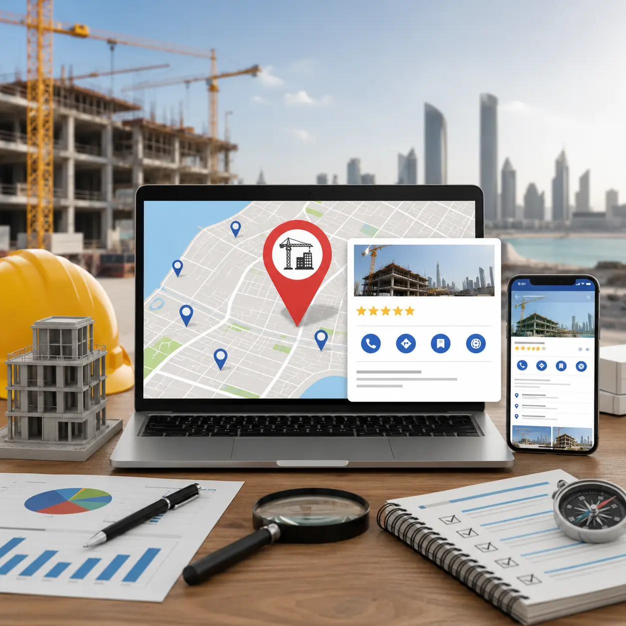 Local SEO for Construction Companies in Abu Dhabi