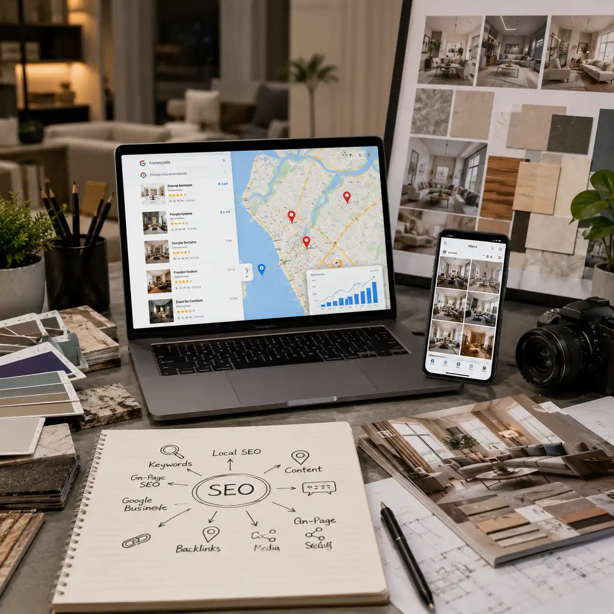 Local SEO for Interior Designers in Abu Dhabi