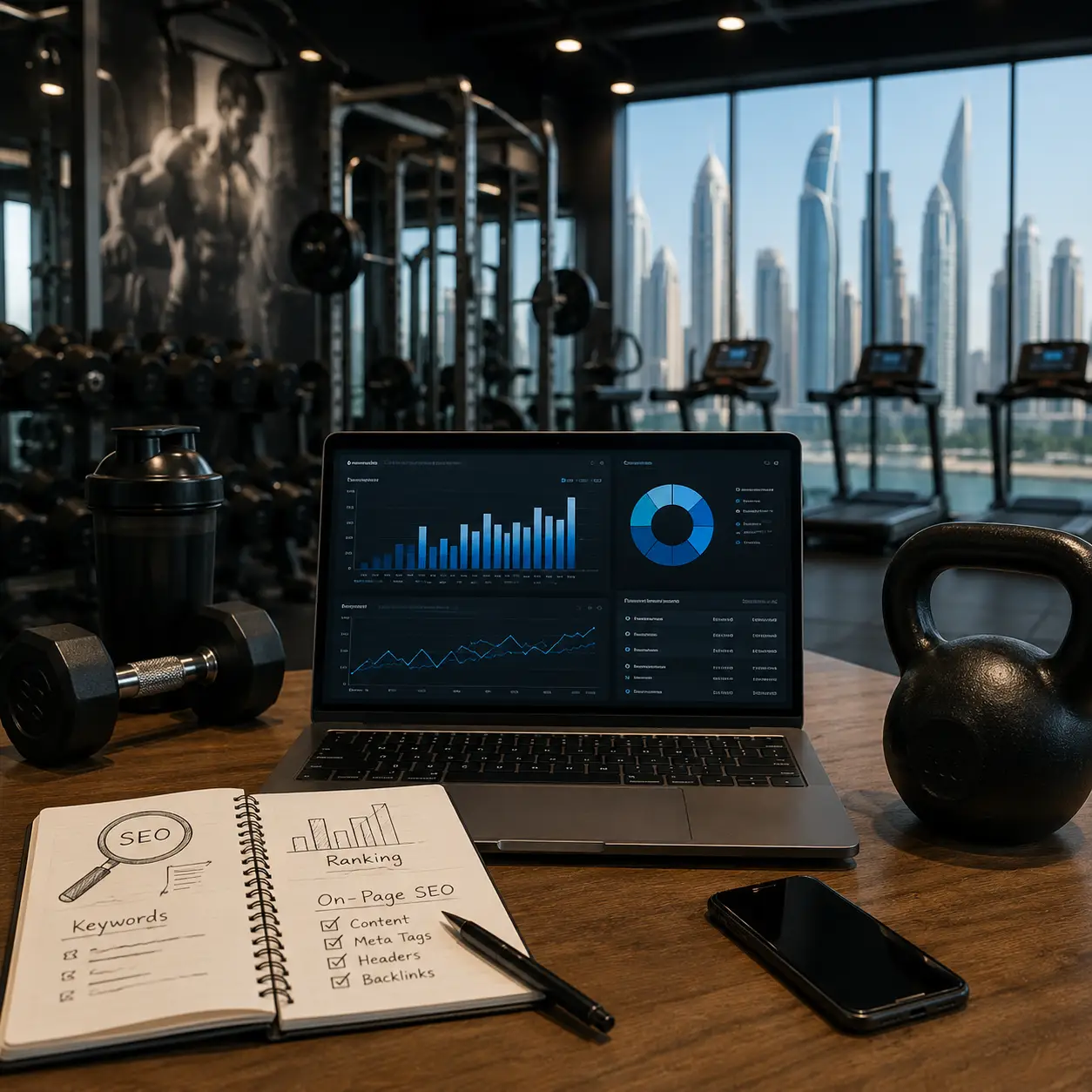 SEO Services for Gyms in Abu Dhabi