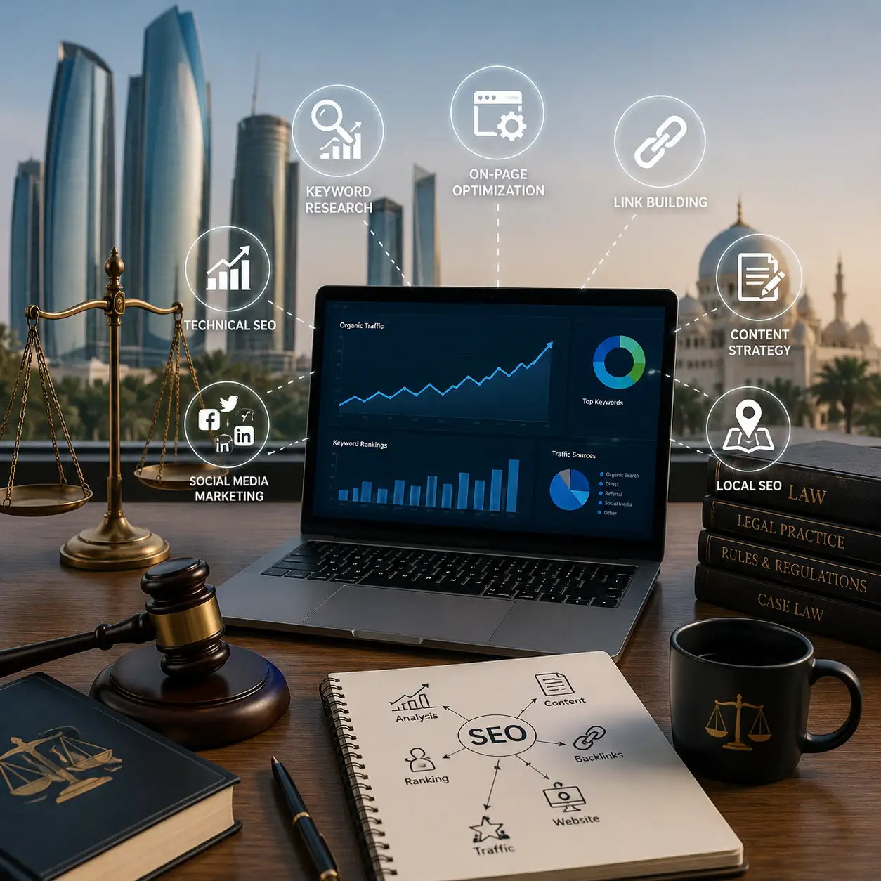 SEO Services for Law Firms in Abu Dhabi