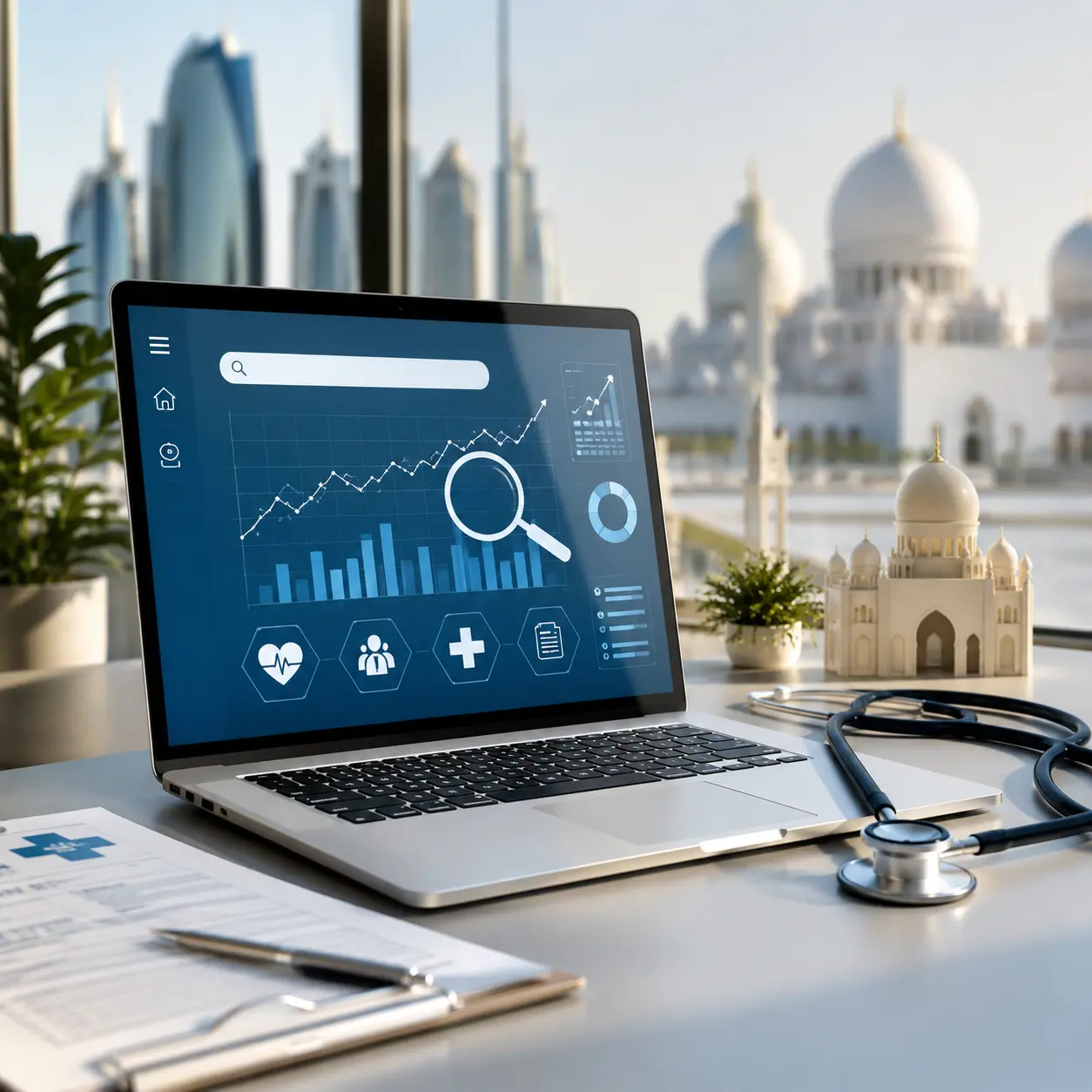 SEO services for Healthcare Abu Dhabi