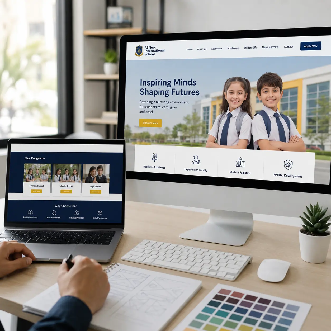 Website Design Consultant for Schools in Abu Dhabi