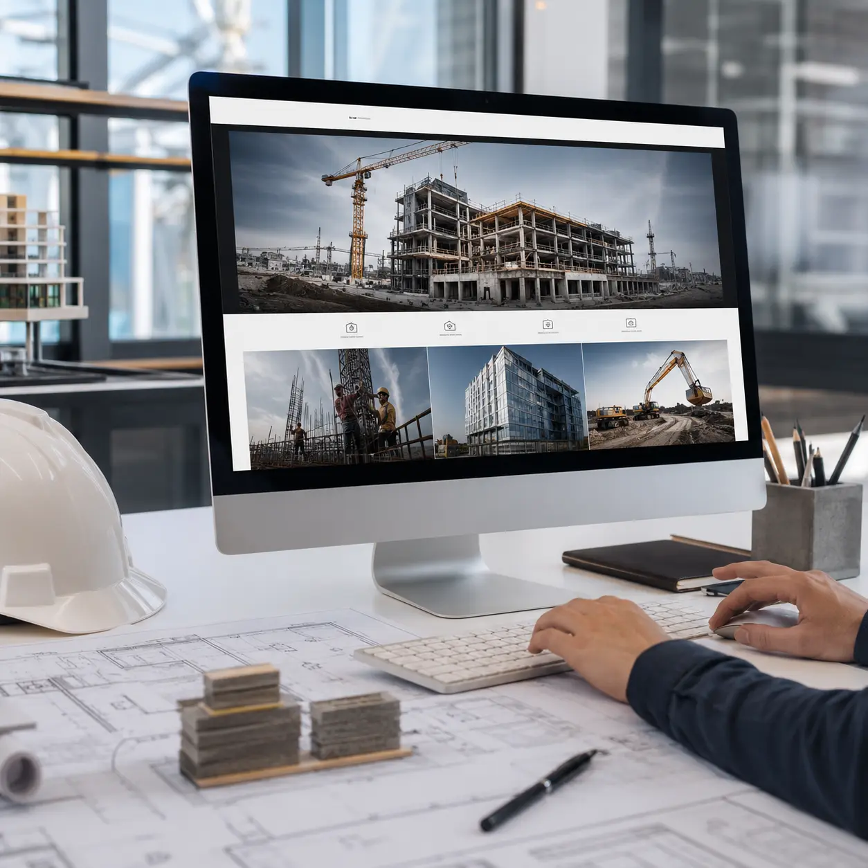 Website Design Expert for Construction Companies in Abu Dhabi