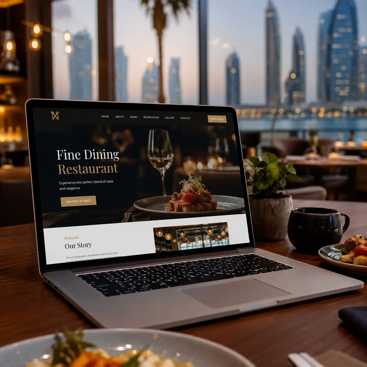 Website Design Expert for Restaurants in Abu Dhabi