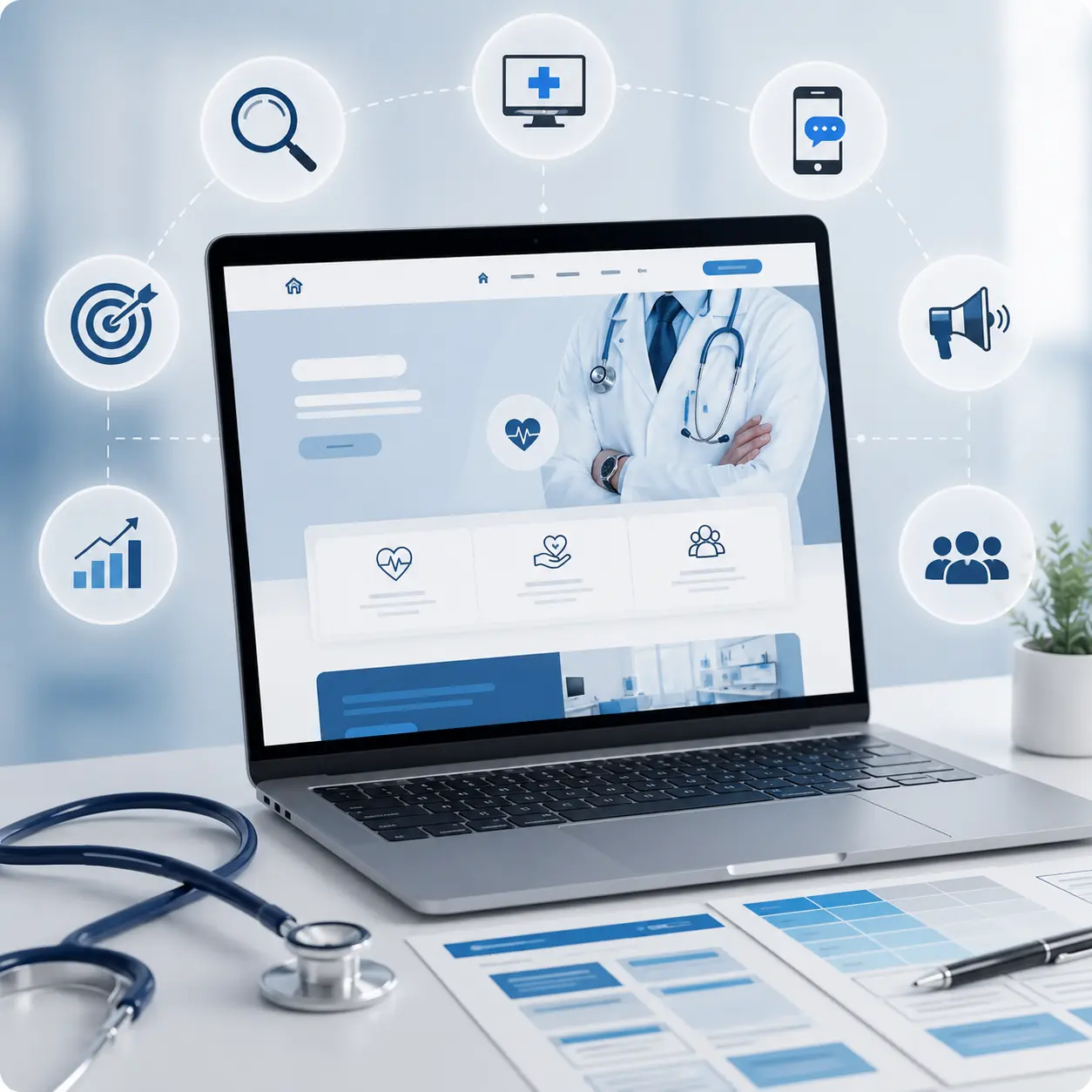 Website Design Services for Healthcare Abu Dhabi