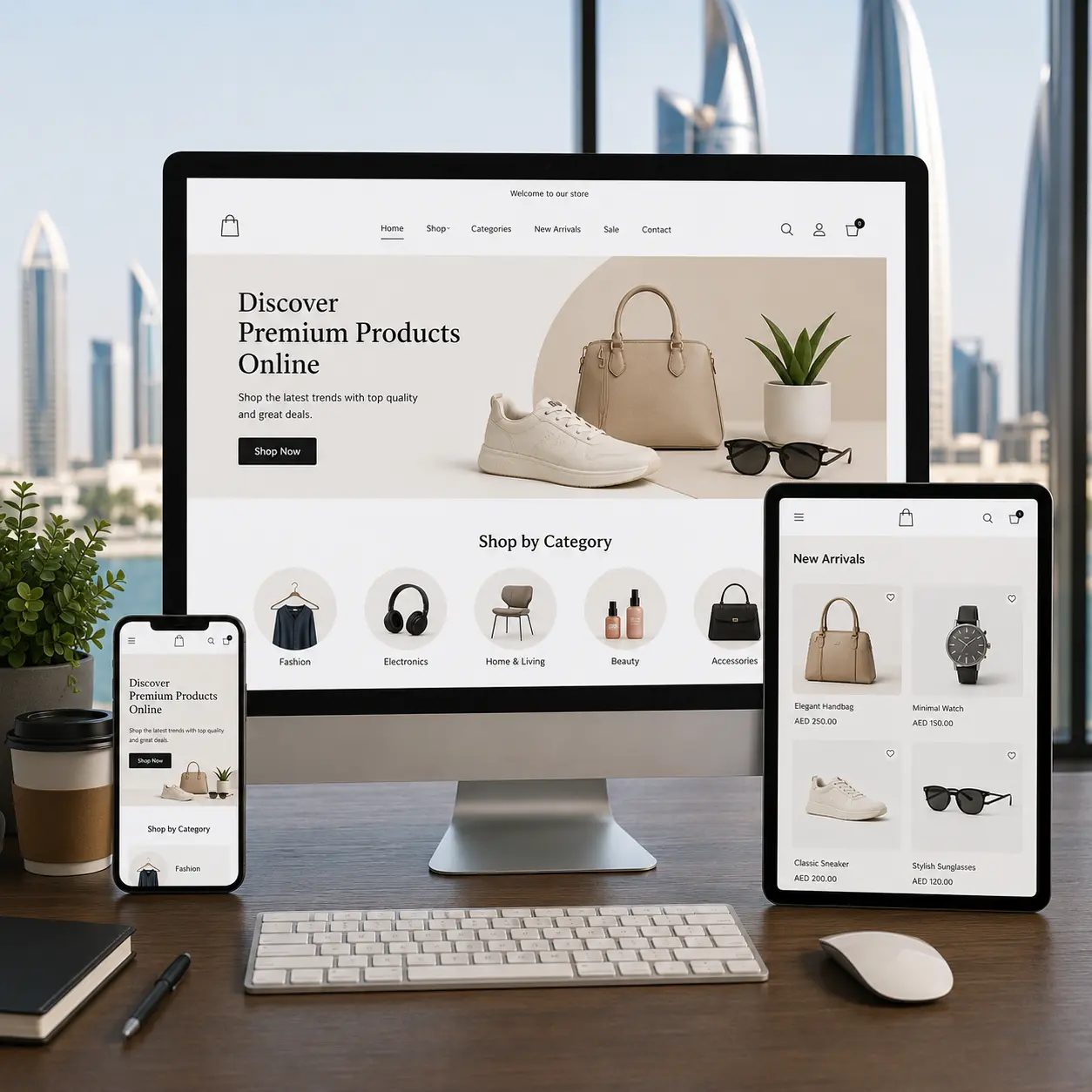 Website Design for Ecommerce Stores in Abu Dhabi