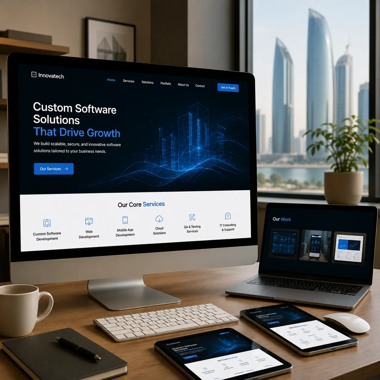 Website Design for Software Companies in Abu Dhabi